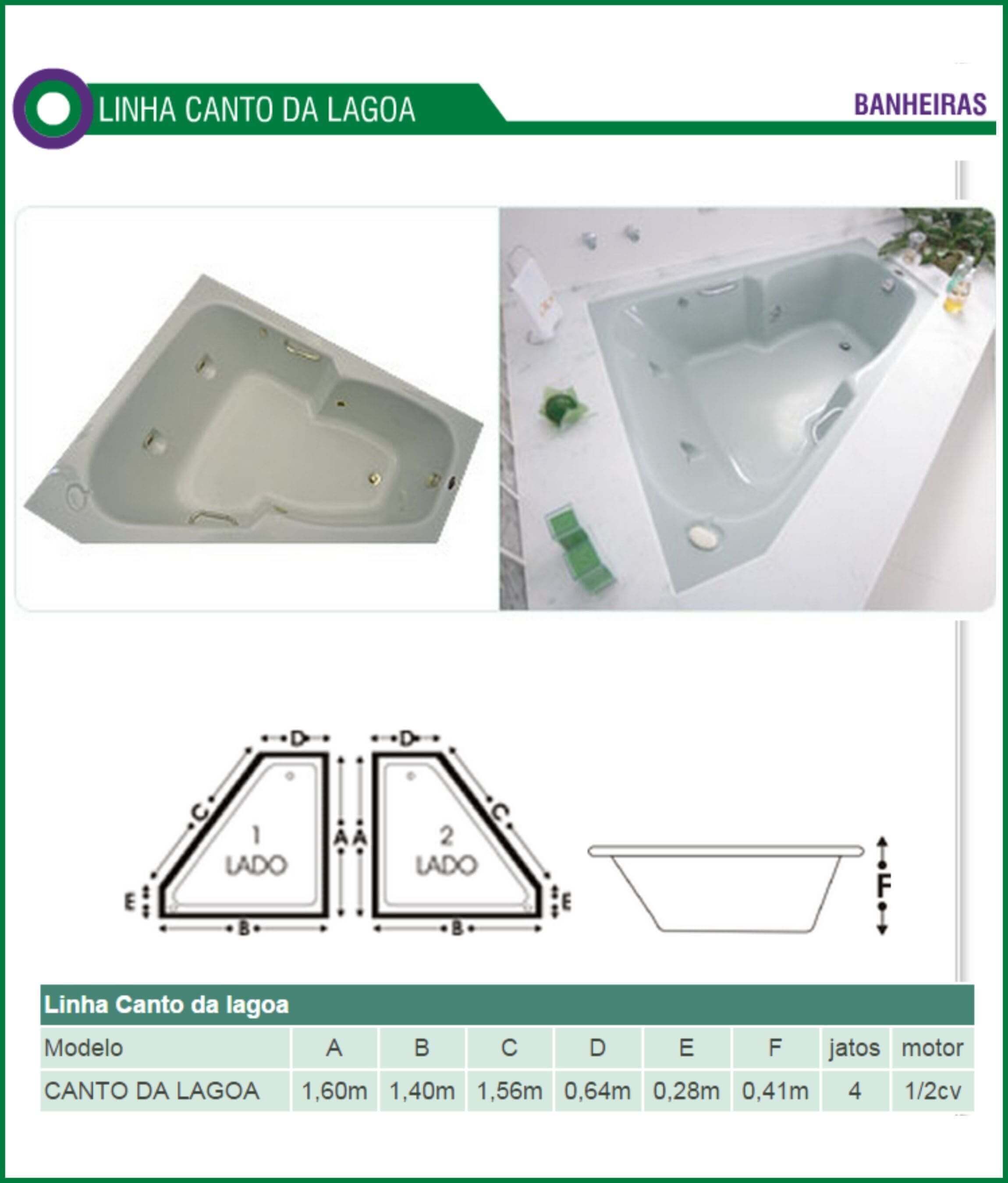 BANHEIRAS CANTO DA LAGOA